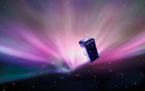 Programa de TV, Doctor Who, Police Box, HD papel de parede HD wallpaper