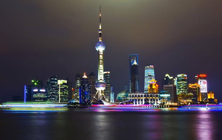 อาคารสูงระหว่างการถ่ายภาพเวลากลางคืน, Shanghai Nights, อาคารสูง, เวลากลางคืน, การถ่ายภาพ, เซี่ยงไฮ้ประเทศจีน, จีนแผ่นดินใหญ่, จีนแผ่นดินใหญ่, การเปิดรับแสงเป็นเวลานาน, เบา, สตรีม, cityscape, เส้นขอบฟ้าในเมือง, เซี่ยงไฮ้, สถาปัตยกรรม, ผู่ตง, กลางคืน, เอเชีย , ตึกระฟ้า, สถานที่ที่มีชื่อเสียง, หอไข่มุกตะวันออก - เซี่ยงไฮ้, จีน - เอเชียตะวันออก, ฉากในเมือง, หอคอย, แม่น้ำหวงผู่, ย่านใจกลางเมือง, แม่น้ำ, ทันสมัย, เมือง, ภายนอกอาคาร, โครงสร้างที่สร้างขึ้น, เดอะบันด์, ธุรกิจ, การสะท้อน, ลูเจียซุย, ท้องฟ้า , อาคารสำนักงาน, การเดินทาง, พลบค่ำ, วอลล์เปเปอร์ HD