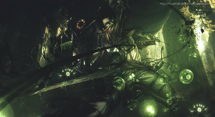 Anime, Angriff auf Titan, Levi Ackerman, HD-Hintergrundbild
