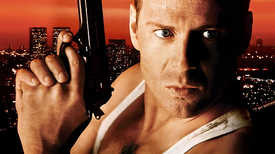 ภาพยนตร์เรื่อง Die Hard, Bruce Willis, วอลล์เปเปอร์ HD HD wallpaper