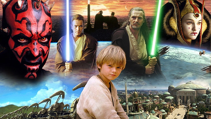 Star Wars, Star Wars Episode I: The Phantom Menace, Anakin Skywalker,  Beard, HD wallpaper | Wallpaperbetter