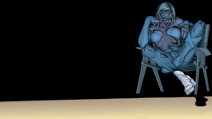 Emma Frost Black X-Men HD, dessin animé / bande dessinée, noir, x, hommes, emma, frost, Fond d'écran HD