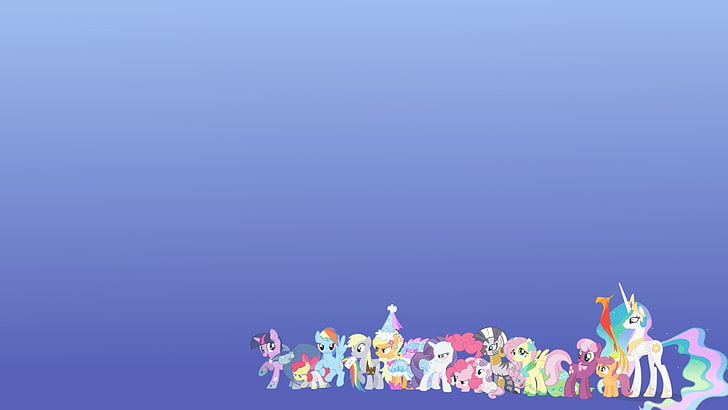 Fondo de pantalla digital de My Little Pony, programa de televisión, My Little Pony: Friendship is Magic, Fondo de pantalla HD