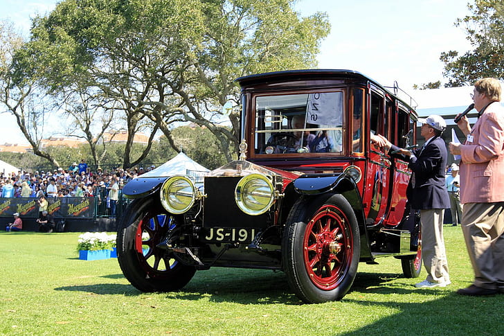 1536x1024, 1910, автомобиль, классик, двухместный, призрак, lismousine, pullman, ретро, ​​роллс ройс, серебро, транспортное средство, HD обои