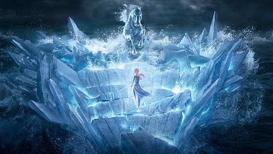Film, Kraina lodu 2, Elsa (Kraina lodu), Tapety HD HD wallpaper
