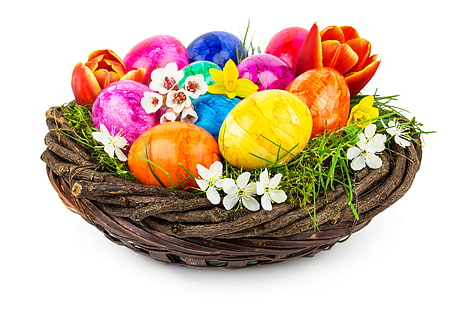 Eier, Ostern, Ostereier, fröhliche Ostern, HD-Hintergrundbild HD wallpaper