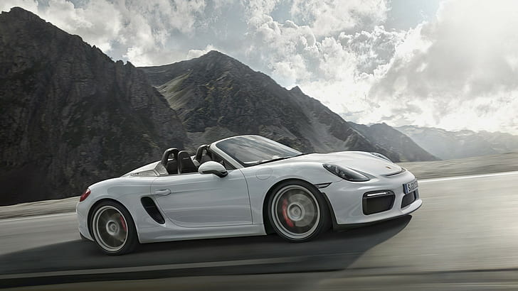 Porsche Boxster, Auto, weiße Autos, HD-Hintergrundbild