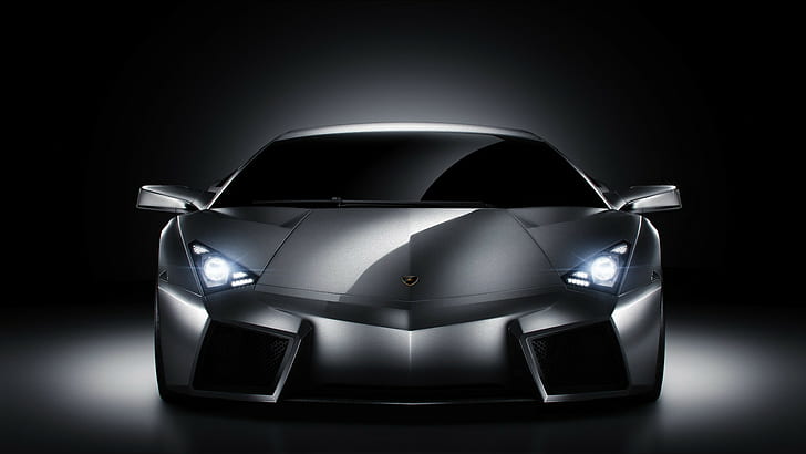 Lamborghini, Cool, Auto, berühmte Marke, dunkler Hintergrund, schwarzes Fenster, Lamborghini, Cool, Auto, berühmte Marke, dunkler Hintergrund, schwarzes Fenster, HD-Hintergrundbild