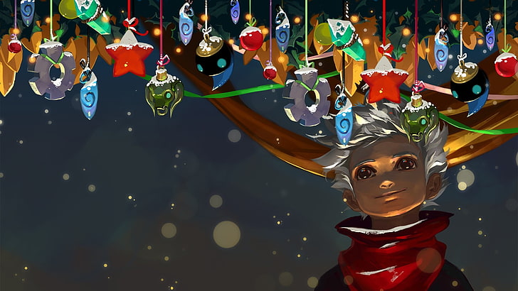 Bastion, Christmas, Supergiant Games, HD wallpaper