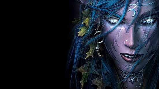 Warcraft III, Night Elves, วิดีโอเกม, warcraft iii, night elves, วิดีโอเกม, วอลล์เปเปอร์ HD HD wallpaper