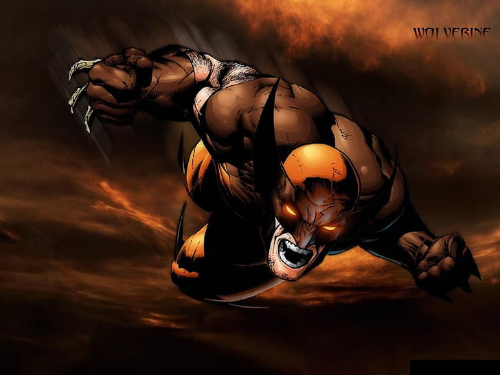 Wolverine, Marvel Comics, HD tapet