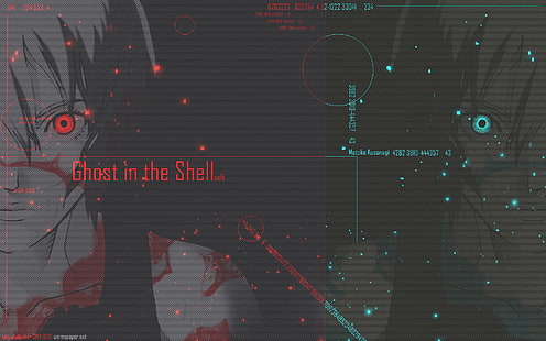 Ghost in the Shell anime tapeter, filmer, anime, Ghost in the Shell, Kusanagi Motoko, HD tapet HD wallpaper