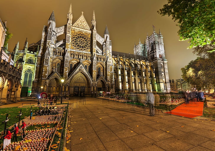 Kyrkor, Westminster Abbey, HD tapet
