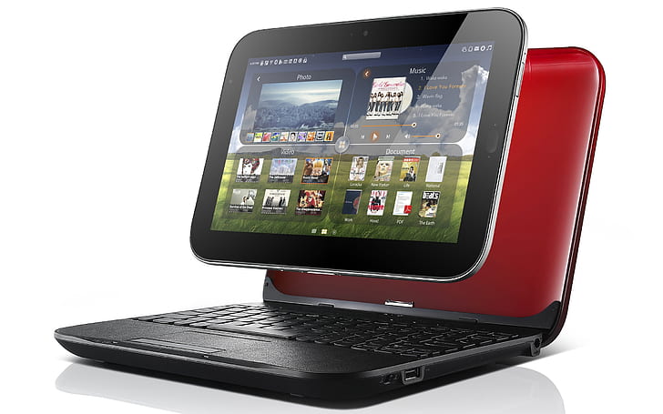 Lenovo IdeaPad U1 하이브리드, lepad 슬레이트, 컴퓨터, 노트북, 태블릿, HD 배경 화면