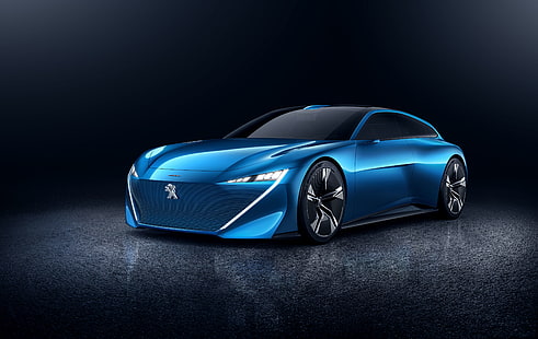 Peugeot Instinct, autos autónomos, concept cars, 4K, 2017, Salón del automóvil de Ginebra, Fondo de pantalla HD HD wallpaper