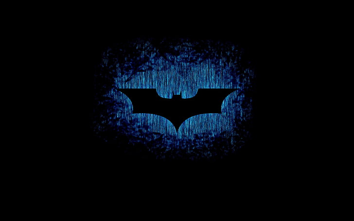 Batman logo, Batman sign, Logo, Dark, 4K, HD wallpaper | Wallpaperbetter