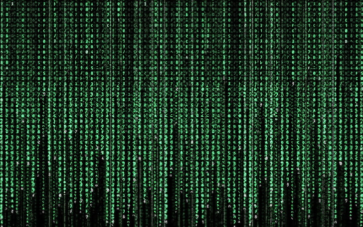 матричный код, The Matrix, код, фильмы, HD обои