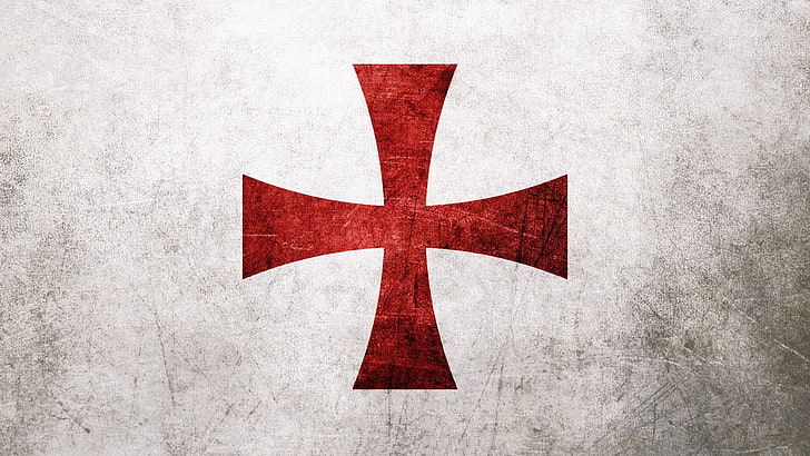 христианство крест рыцари тамплиеры, HD обои