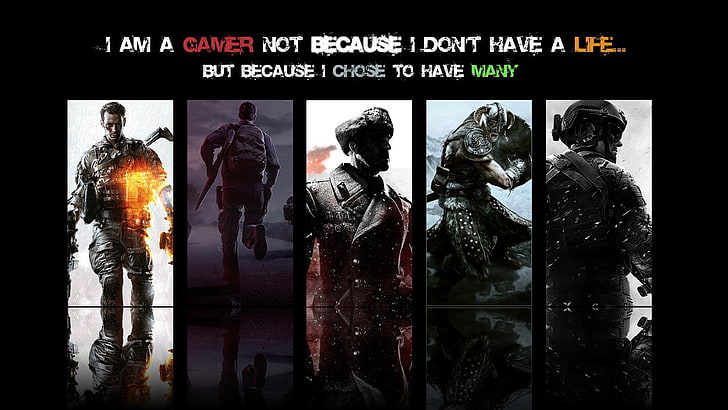 Soldat Wallpaper, Battlefield 4, Die älteren Schriftrollen V: Skyrim, Call of Duty Modern Warfare 3, Company of Heroes 2, HD-Hintergrundbild