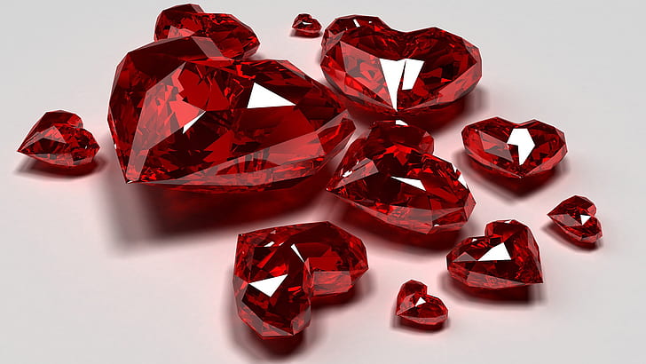 Jewelry of ruby close-up, Jewelry, Ruby, HD wallpaper