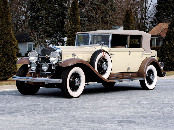 Cadillac, 1930 Cadillac Phaeton V16, Car, Vehicle, HD wallpaper