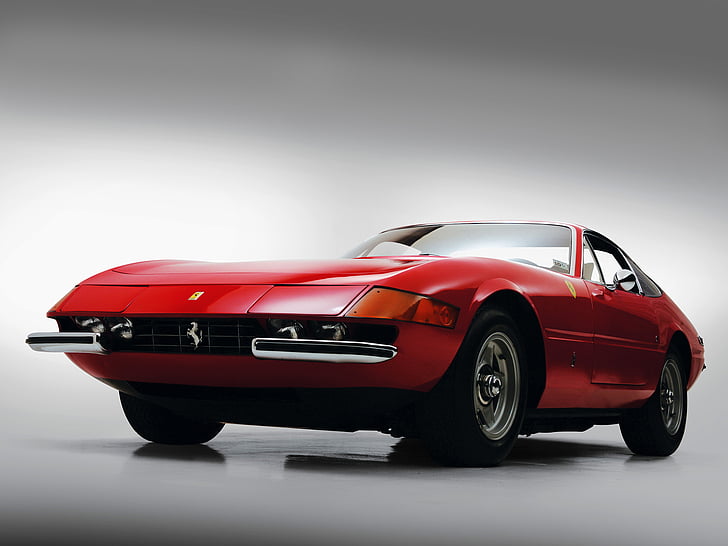 1971, 365, Daytona, Ferrari, GTB 4, supercar, supercars, spécifications des États-Unis, Fond d'écran HD