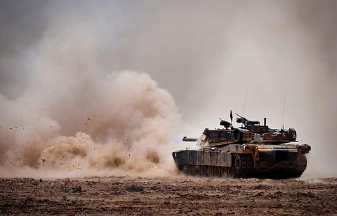 M1 Abrams, tank, vehicle, military, HD wallpaper HD wallpaper