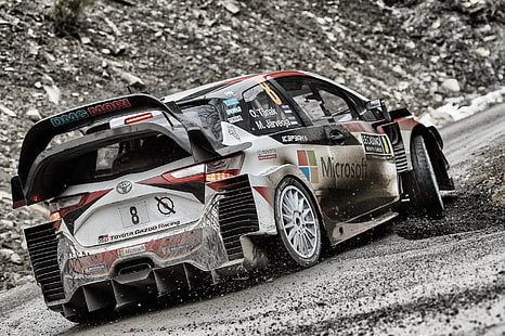 แรลลี่, WRC, โตโยต้า, แข่งรถ, รถยนต์, ยานพาหนะ, รถแข่ง, วอลล์เปเปอร์ HD HD wallpaper
