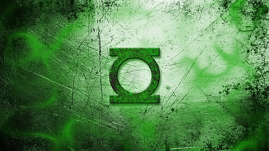 Green Lantern DC-logotyp Green HD, tecknad / komisk, grön, logotyp, DC, lykta, HD tapet HD wallpaper