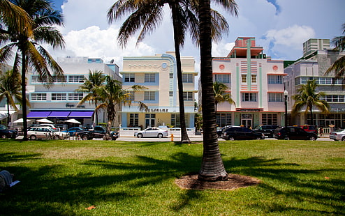 Miami, Vice City, Miami, South Beach, Vice City, melhor, HD papel de parede HD wallpaper