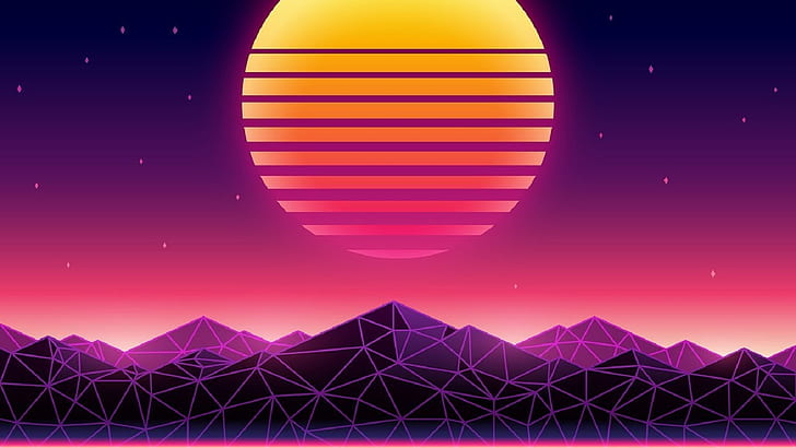 YouTube, purple background, Retro style, HD wallpaper