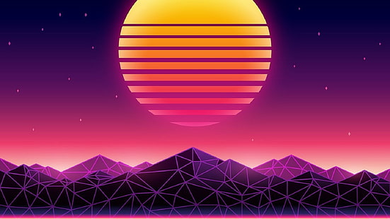 YouTube, purple background, Retro style, HD wallpaper HD wallpaper