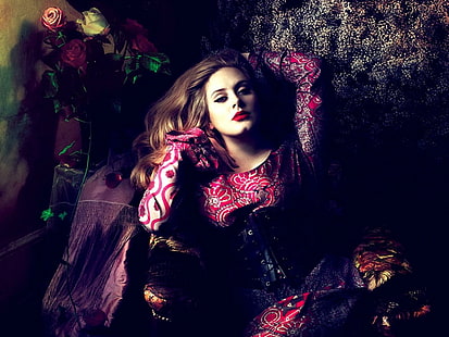 Adele Photoshoot, photoshoot, adele, musik, singel, kändis, kändisar, flickor, hollywood, kvinnor, kvinnliga sångare, HD tapet HD wallpaper