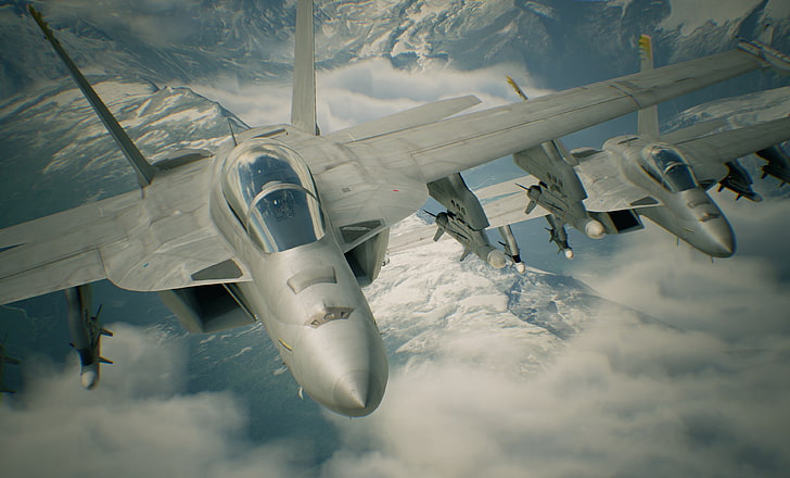 دقة 4K ، Ace Combat 7: Skies Unknown، خلفية HD