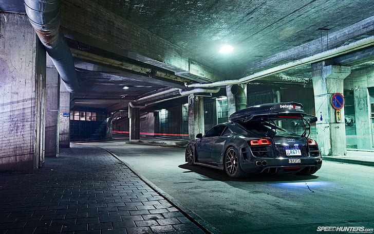 Audi R8 Carbon Fiber Night Hd Cars Night Audi Carbon R8 Fiber Hd Wallpaper Wallpaperbetter