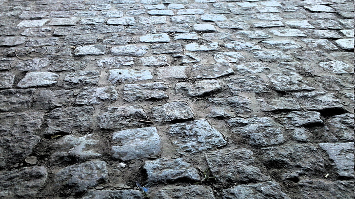 rock formation, simple background, grey, rocks, HD wallpaper