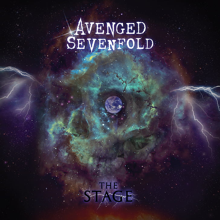 Avenged Sevenfold, The Stage, A7X, Earth, cover art, album covers, heavy metal, progressive metal, HD wallpaper
