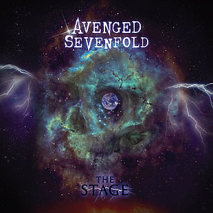 Avenged Sevenfold, The Stage, A7X, Earth, обложки, обложки на албуми, хеви метъл, прогресив метъл, HD тапет HD wallpaper
