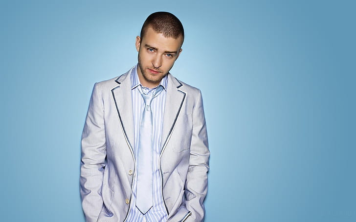 Justin Timberlake Blue, Fond d'écran HD