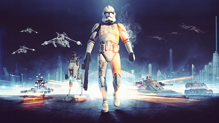 Star Wars Storm Trooper wallpape ، war ، STAR WARS Battlefront Beta ، Star Wars: Battlefront ، الجندي ، Star Wars ، clone trooper ، Star Wars: The Clone Wars ، الأسلحة ، المعركة ، الميدان ، Battlefield ، ألعاب الفيديو ، الفن الرقمي ، الأعمال الفنية ، العلوم خيال، خلفية HD