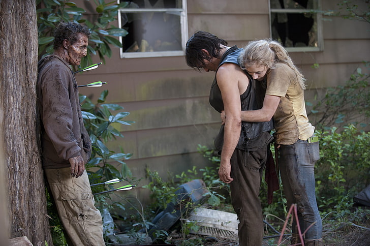 The Walking Dead, Season 4, The Walking Dead, Norman Reedus, Emily Kinney, HD wallpaper