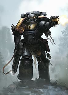 Porträtanzeige, Warhammer 40.000, Space Marine, HD-Hintergrundbild HD wallpaper