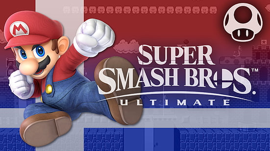 Video Game, Super Smash Bros. Ultimate, Mario, Super Mario, Wallpaper HD HD wallpaper