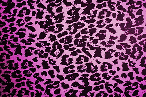 carta da parati in pelle di leopardo, leopardo, rosa, trama, Sfondo HD HD wallpaper