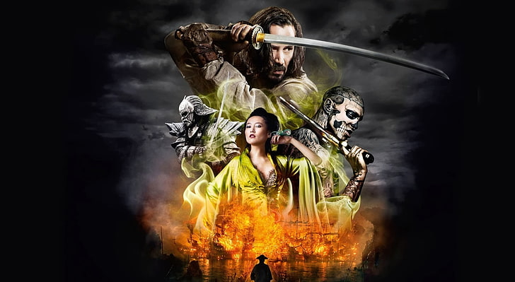 47 Ronin Movie, man holding sword wallpaper, Movies, Other Movies, HD tapet