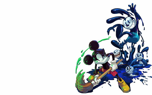 Gra wideo, Epic Mickey, Mickey Mouse, Tapety HD HD wallpaper