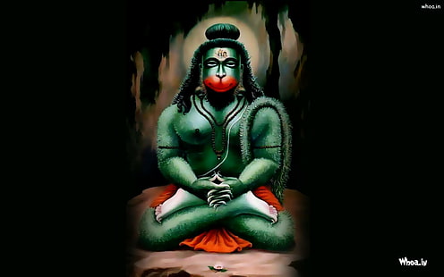 tuan, Hanuman, dewa, hindu, agama, 1920x1200, Wallpaper HD HD wallpaper