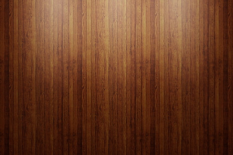 茶色の木、狭いレール、光沢のある床、ダークウッド、 HDデスクトップの壁紙 HD wallpaper