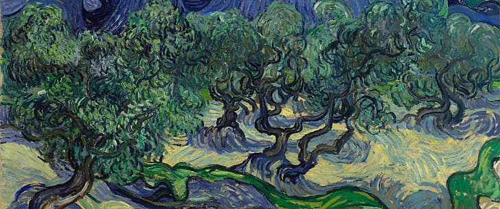 Vincent van Gogh, pintura, óleo, óleo sobre lienzo, impresionismo, Fondo de pantalla HD