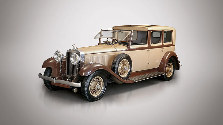 1930, chofer, coupé, h6b, hispano, retro, suiza, Fondo de pantalla HD